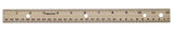 Wooden 12" Ruler - Fiskars