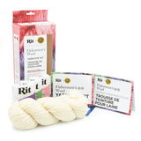 Fishermen's Wool Yarn Dye Kit - 100g + 3 Dyes - Lion Brand