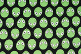 Amazing Aliens - 44/45" - 100% Cotton