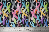 Cancer Awareness - 44/45" - 100% Cotton