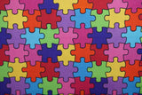 Puzzle Design - 44/45" - 100% Cotton