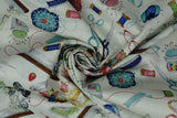 Sew Little Time - 44/45" - 100% Cotton