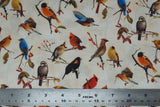 Songbirds - 44/45" - 100% Cotton