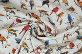 Songbirds - 44/45" - 100% Cotton