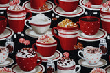 Time for Hot Cocoa - 44/45" - 100% Cotton