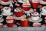 Time for Hot Cocoa - 44/45" - 100% Cotton
