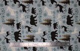 Modern Lodge - 45" - 100% Cotton