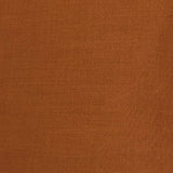 Square swatch Solid Broadcloth fabric in shade rust (burnt orange)