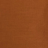 Square swatch Solid Broadcloth fabric in shade rust (burnt orange)