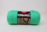 Ball of yarn in freshmint (bright pale light green)