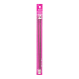 Set of aluminum knitting needles 10" long size 3.50