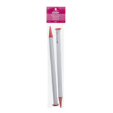 Pack of 2 bulky plastic knitting needles size 19"