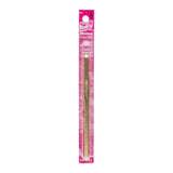 Aluminum crochet hook in packaging 5½" long size 6.0