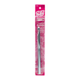 Aluminum crochet hook in packaging 5½" long size 9.0