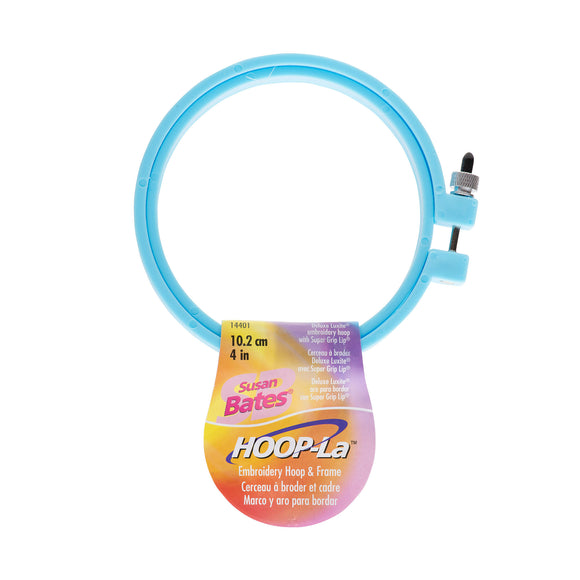 Embroidery hoop with super-grip-lip size 4
