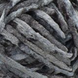 Deep Grey (shades of grey) swatch of Bernat Crushed Velvet