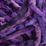Potent Purple (indigo, violet, purple) swatch of Bernat Crushed Velvet