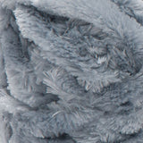 Bernat Velvet Plus yarn swatch in shade Softened Blue (pale blue)