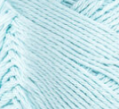 Robin Egg (pale blue) swatch of Bernat Handicrafter Cotton