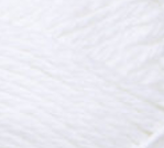 White ball of Bernat Handicrafter Cotton (small, 50g ball)