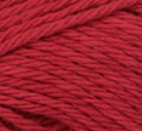 Country Red (deep red) ball of Bernat Handicrafter Cotton (small, 50g ball)