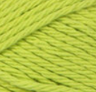 Hot Green (bright, light) ball of Bernat Handicrafter Cotton (small, 50g ball)
