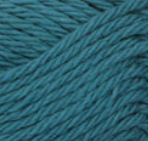 Teal ball of Bernat Handicrafter Cotton (small, 50g ball)