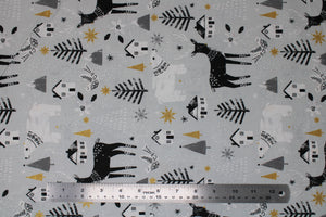 Group swatch assorted Peace on Earth themed fabrics in various styles/colours