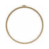 Round wooden embroidery hoop size 5"