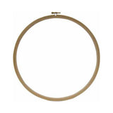 Round wooden embroidery hoop size 6"