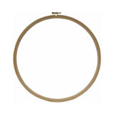 Round wooden embroidery hoop size 8"