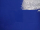Square swatch wet look vinyl in shade royal blue