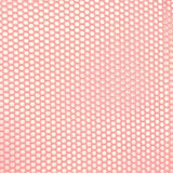 Square swatch Nylonette fabric (nylon circle mesh fabric) in pink shade