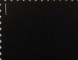 Swatch of heavy black denim (with staple in the upper left corner)