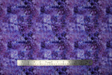Flat swatch Flowers fabric (marbled look purple and blue fabric with subtle flower shapes within/allover)