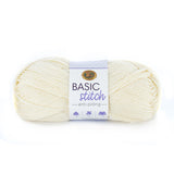 Ball of Lion Brand Basic Stitch Anti-Pilling in colourway Ecru