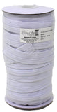 25m spool of 3/4" (20mm) wide elastic in white