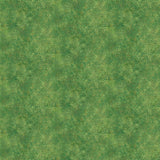 Square swatch Pebbles Medium Green fabric (medium green marbled look fabric with small circular pebble style shapes in green)