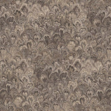 Sqaure swatch shade 401 fabric (beige and brown marbled look fabric in small abstract shapes making subtle diagonal stripes)