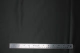 Flat swatch charcoal grey satin fabric