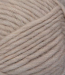 Natural swatch of Patons Classic Wool Roving
