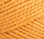 Swatch of Shetland Chunky yarn in shade gold