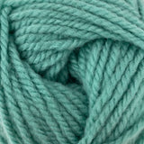 Patons Inspired Yarn swatch in Mineral Teal (pale)