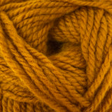 Patons Inspired Yarn swatch in Ginger (yellow orange)