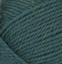 Jade Heather (dark green) swatch of Patons Classic Wool Worsted