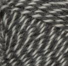 Dark Grey Marl swatch of Patons Classic Wool Worsted
