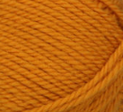 Yellow (gold) swatch of Patons Classic Wool Worsted