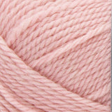 Pink Quartz swatch of Patons Classic Wool Worsted yarn (pale light pink)