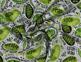 Avocado Love - 45" - 100% cotton