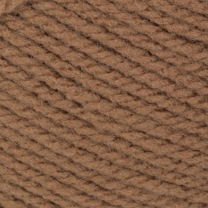 Ball of Patons Astra yarn in Medium Tan